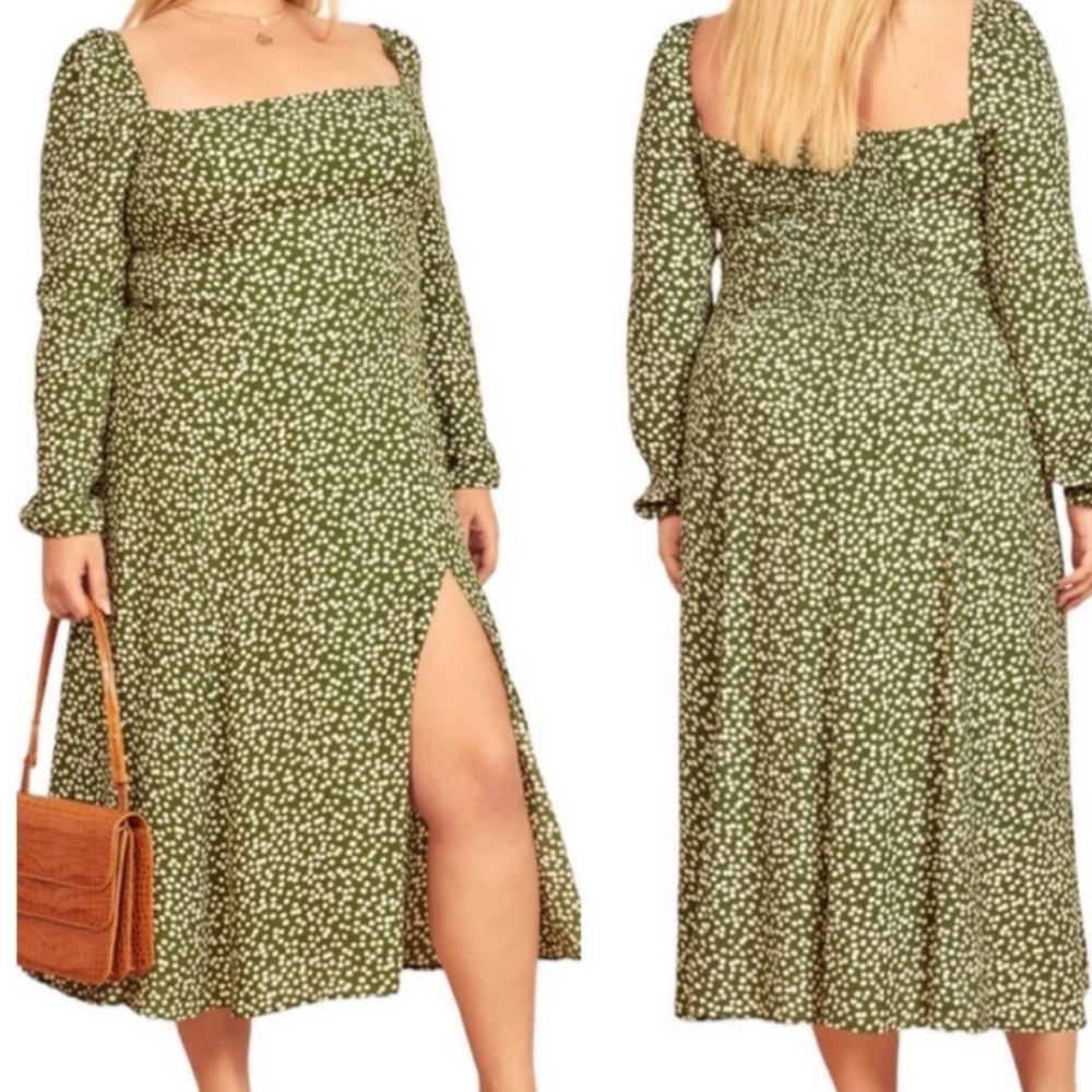 Reformation Sigmund Dress Size 18 - Picture 5 of 6
